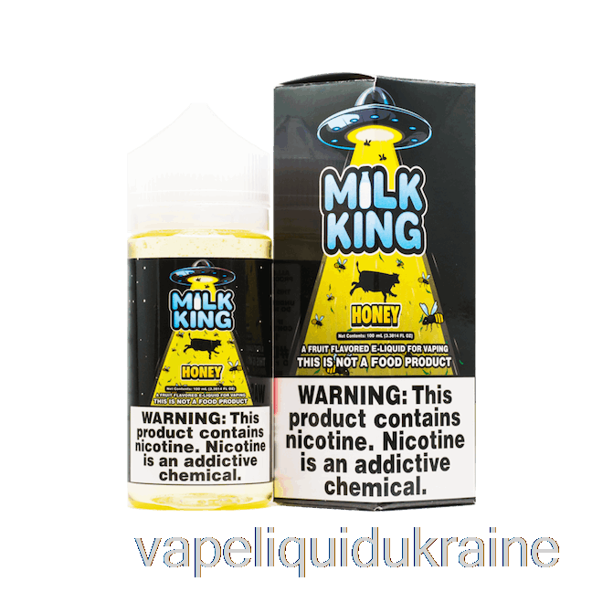Vape Liquid Ukraine Honey - Milk King - 100mL 3mg
